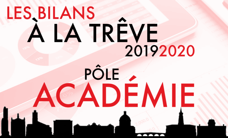 Bilans à la trêve du Pôle Académie